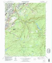 Avoca Pennsylvania Historical topographic map, 1:24000 scale, 7.5 X 7.5 Minute, Year 1994