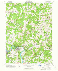 Avonmore Pennsylvania Historical topographic map, 1:24000 scale, 7.5 X 7.5 Minute, Year 1964