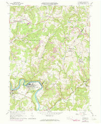 Avonmore Pennsylvania Historical topographic map, 1:24000 scale, 7.5 X 7.5 Minute, Year 1964