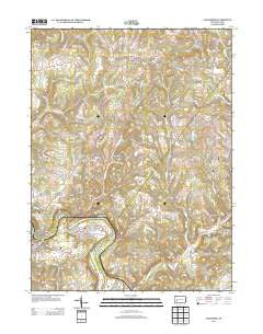 Avonmore Pennsylvania Historical topographic map, 1:24000 scale, 7.5 X 7.5 Minute, Year 2013