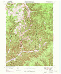Ayers Hill Pennsylvania Historical topographic map, 1:24000 scale, 7.5 X 7.5 Minute, Year 1947