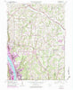 Baden Pennsylvania Historical topographic map, 1:24000 scale, 7.5 X 7.5 Minute, Year 1953