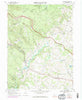 Bakersville Pennsylvania Historical topographic map, 1:24000 scale, 7.5 X 7.5 Minute, Year 1967