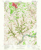 Bangor Pennsylvania Historical topographic map, 1:24000 scale, 7.5 X 7.5 Minute, Year 1956