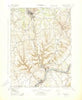 Bangor Pennsylvania Historical topographic map, 1:31680 scale, 7.5 X 7.5 Minute, Year 1943