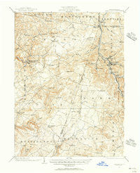 Barnesboro Pennsylvania Historical topographic map, 1:62500 scale, 15 X 15 Minute, Year 1902