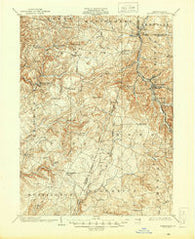 Barnesboro Pennsylvania Historical topographic map, 1:62500 scale, 15 X 15 Minute, Year 1904