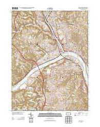 Beaver Pennsylvania Historical topographic map, 1:24000 scale, 7.5 X 7.5 Minute, Year 2013