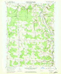 Beaver Center Pennsylvania Historical topographic map, 1:24000 scale, 7.5 X 7.5 Minute, Year 1959