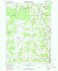 Beaver Center Pennsylvania Historical topographic map, 1:24000 scale, 7.5 X 7.5 Minute, Year 1959