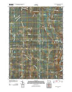 Beaver Center Pennsylvania Historical topographic map, 1:24000 scale, 7.5 X 7.5 Minute, Year 2010
