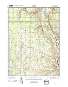 Beaver Center Pennsylvania Historical topographic map, 1:24000 scale, 7.5 X 7.5 Minute, Year 2013