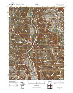 Beaver Falls Pennsylvania Historical topographic map, 1:24000 scale, 7.5 X 7.5 Minute, Year 2010