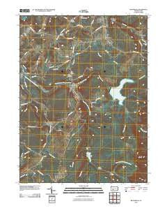 Beaverdale Pennsylvania Historical topographic map, 1:24000 scale, 7.5 X 7.5 Minute, Year 2010