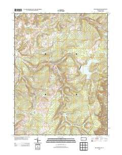 Beaverdale Pennsylvania Historical topographic map, 1:24000 scale, 7.5 X 7.5 Minute, Year 2013