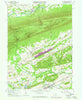 Beavertown Pennsylvania Historical topographic map, 1:24000 scale, 7.5 X 7.5 Minute, Year 1965