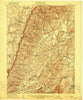 Bedford Pennsylvania Historical topographic map, 1:62500 scale, 15 X 15 Minute, Year 1910
