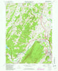 Bedford Pennsylvania Historical topographic map, 1:24000 scale, 7.5 X 7.5 Minute, Year 1971