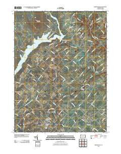 Bedminster Pennsylvania Historical topographic map, 1:24000 scale, 7.5 X 7.5 Minute, Year 2010