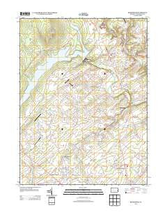 Bedminster Pennsylvania Historical topographic map, 1:24000 scale, 7.5 X 7.5 Minute, Year 2013