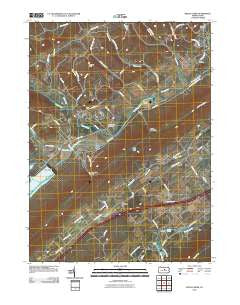 Beech Creek Pennsylvania Historical topographic map, 1:24000 scale, 7.5 X 7.5 Minute, Year 2010