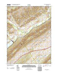 Beech Creek Pennsylvania Historical topographic map, 1:24000 scale, 7.5 X 7.5 Minute, Year 2013