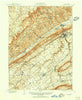 Bellefonte Pennsylvania Historical topographic map, 1:62500 scale, 15 X 15 Minute, Year 1908