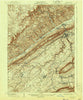 Bellefonte Pennsylvania Historical topographic map, 1:62500 scale, 15 X 15 Minute, Year 1909