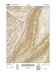 Bellwood Pennsylvania Historical topographic map, 1:24000 scale, 7.5 X 7.5 Minute, Year 2013