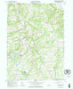 Bentley Creek Pennsylvania Historical topographic map, 1:24000 scale, 7.5 X 7.5 Minute, Year 1957