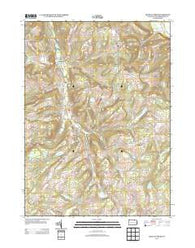 Bentley Creek Pennsylvania Historical topographic map, 1:24000 scale, 7.5 X 7.5 Minute, Year 2013