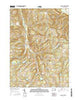 Bentley Creek Pennsylvania Current topographic map, 1:24000 scale, 7.5 X 7.5 Minute, Year 2016