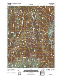 Benton Pennsylvania Historical topographic map, 1:24000 scale, 7.5 X 7.5 Minute, Year 2010