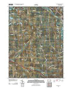Bessemer Pennsylvania Historical topographic map, 1:24000 scale, 7.5 X 7.5 Minute, Year 2010