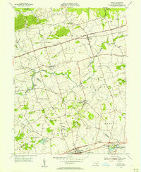 Bethel Pennsylvania Historical topographic map, 1:24000 scale, 7.5 X 7.5 Minute, Year 1955