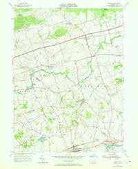 Bethel Pennsylvania Historical topographic map, 1:24000 scale, 7.5 X 7.5 Minute, Year 1955