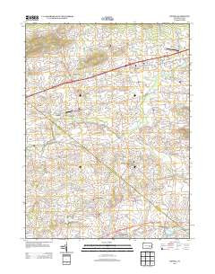 Bethel Pennsylvania Historical topographic map, 1:24000 scale, 7.5 X 7.5 Minute, Year 2013