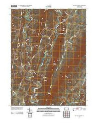 Big Cove Tannery Pennsylvania Historical topographic map, 1:24000 scale, 7.5 X 7.5 Minute, Year 2010