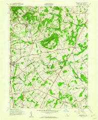 Biglerville Pennsylvania Historical topographic map, 1:24000 scale, 7.5 X 7.5 Minute, Year 1944