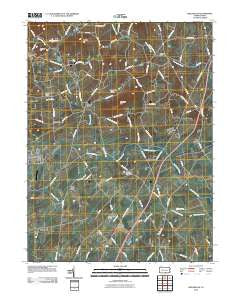 Biglerville Pennsylvania Historical topographic map, 1:24000 scale, 7.5 X 7.5 Minute, Year 2010