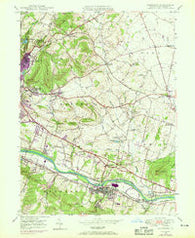 Birdsboro Pennsylvania Historical topographic map, 1:24000 scale, 7.5 X 7.5 Minute, Year 1947