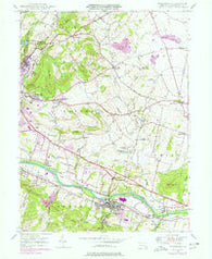 Birdsboro Pennsylvania Historical topographic map, 1:24000 scale, 7.5 X 7.5 Minute, Year 1947