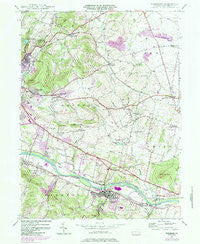Birdsboro Pennsylvania Historical topographic map, 1:24000 scale, 7.5 X 7.5 Minute, Year 1947