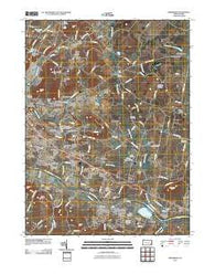 Birdsboro Pennsylvania Historical topographic map, 1:24000 scale, 7.5 X 7.5 Minute, Year 2010