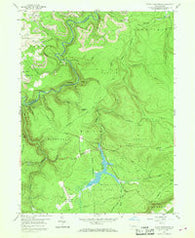 Black Moshannon Pennsylvania Historical topographic map, 1:24000 scale, 7.5 X 7.5 Minute, Year 1959
