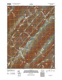 Blairs Mills Pennsylvania Historical topographic map, 1:24000 scale, 7.5 X 7.5 Minute, Year 2010