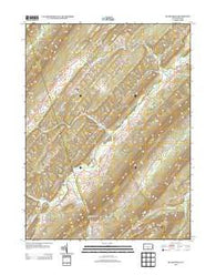 Blairs Mills Pennsylvania Historical topographic map, 1:24000 scale, 7.5 X 7.5 Minute, Year 2013