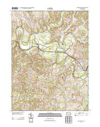 Blairsville Pennsylvania Historical topographic map, 1:24000 scale, 7.5 X 7.5 Minute, Year 2013