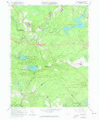 Blakeslee Pennsylvania Historical topographic map, 1:24000 scale, 7.5 X 7.5 Minute, Year 1965