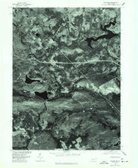 Blakeslee Pennsylvania Historical topographic map, 1:24000 scale, 7.5 X 7.5 Minute, Year 1976